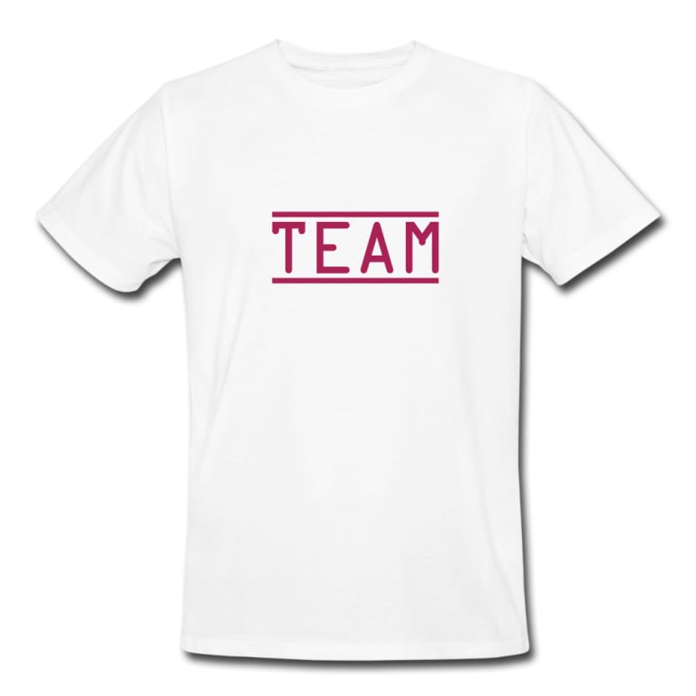 T-Shirts gestalten Team Motiv