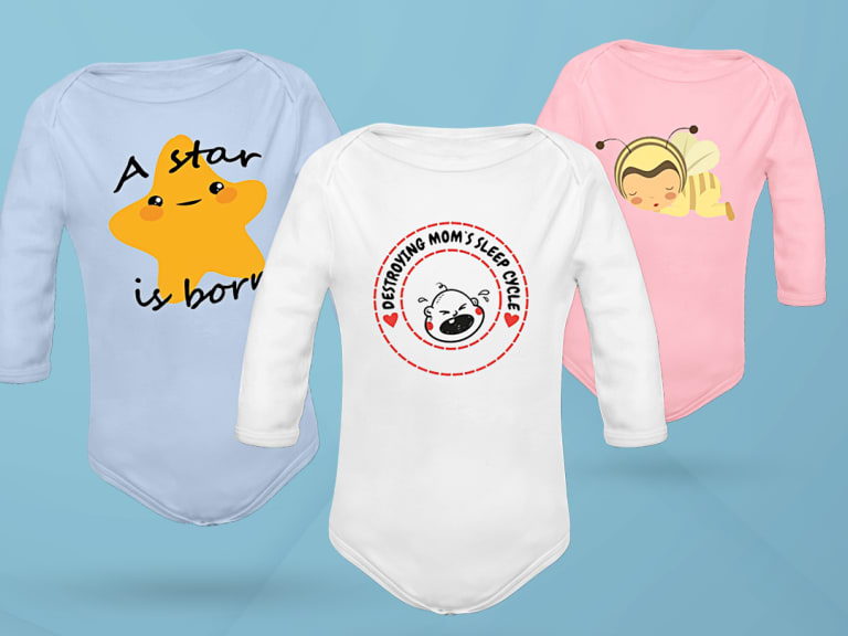 Baby Bodys bedrucken