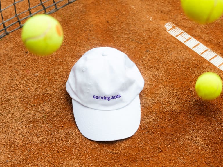 nom dèquipe tennis, casquette de tennis brodée