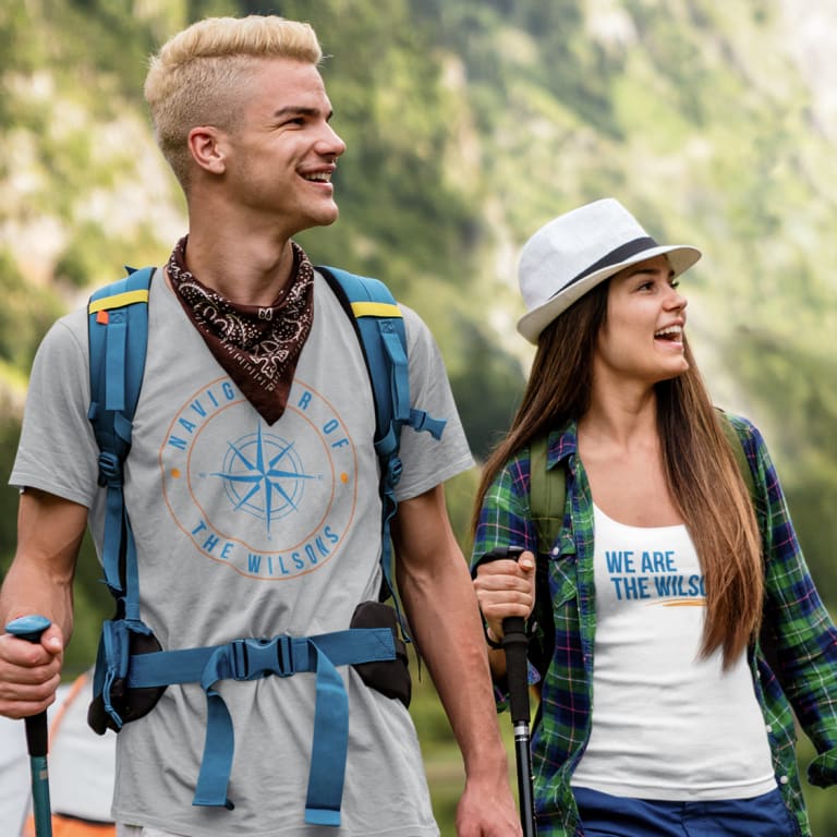 custom print vacation tshirts