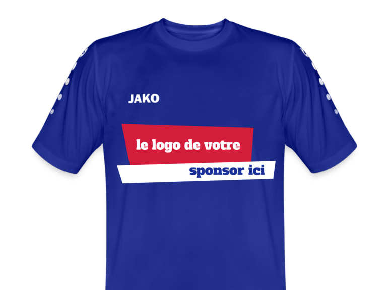 Maillot JAKO team personnalisés avec sponsor