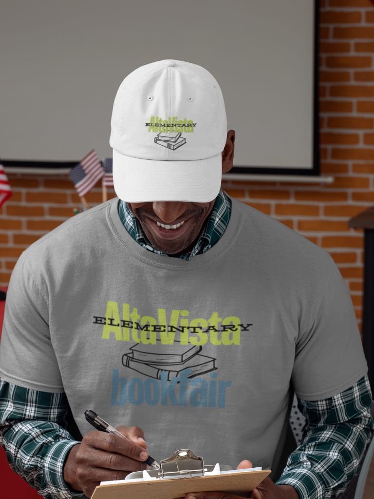 custom printed dad hat
