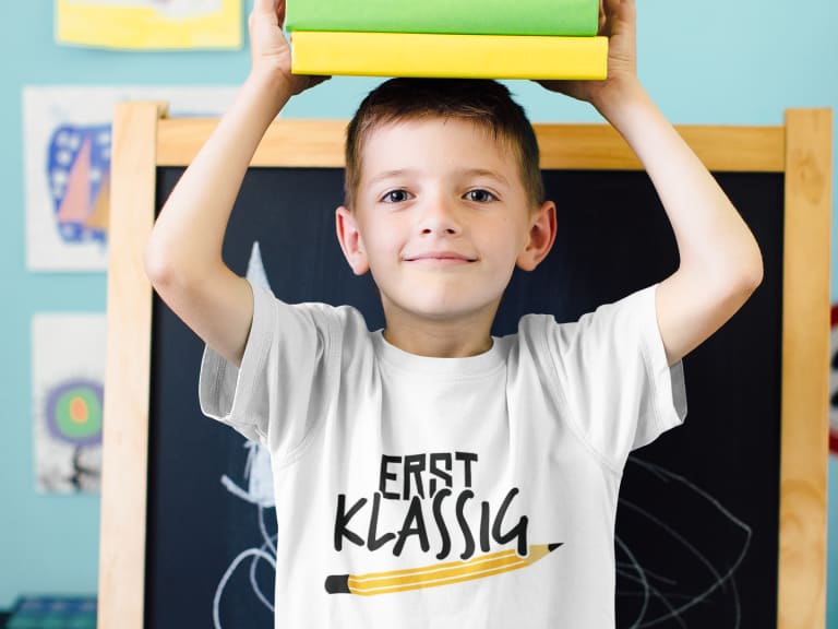 einschulungsgeschenke, schulkind t-shirt 