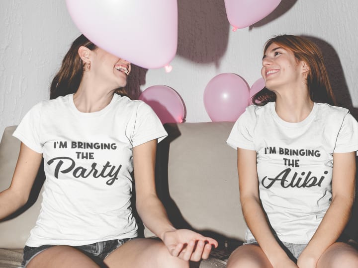 Custom Women's Birthday Party Shirts 