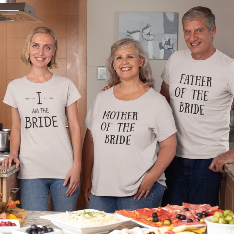 Custom Wedding Party T-shirts