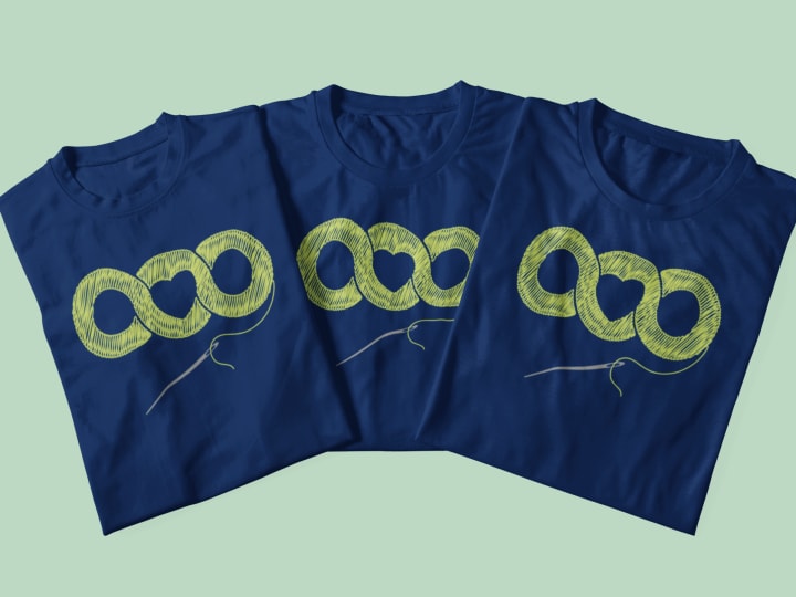 Embroidered T-shirts