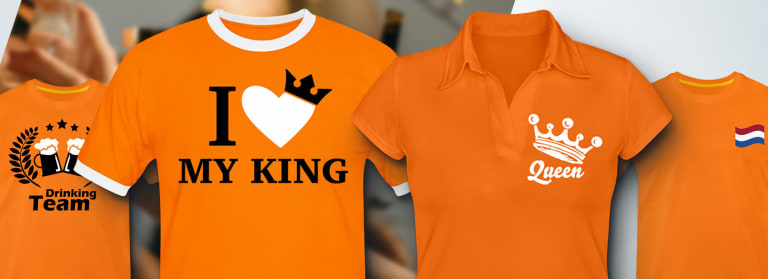 oranje shirts