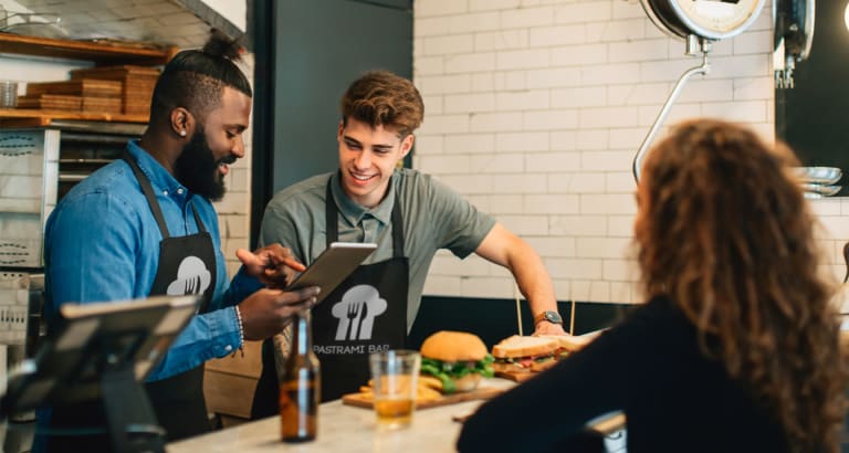 Förkläden med tryck