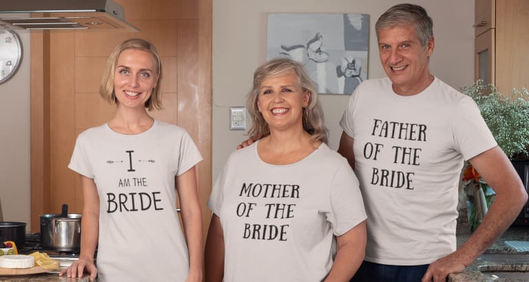 Custom Bridal Party T-Shirts