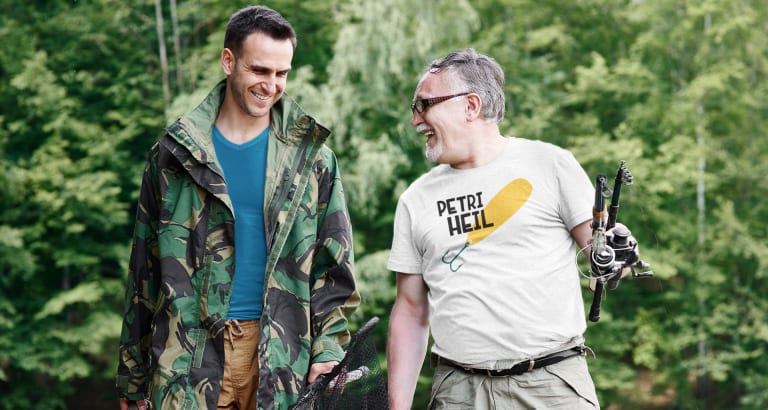 Angler T-Shirts gestalten