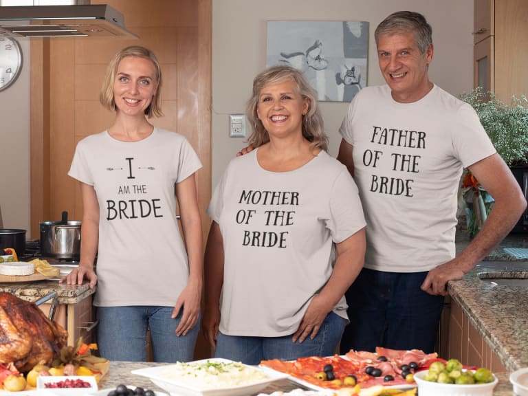 Custom Wedding Party T-shirts
