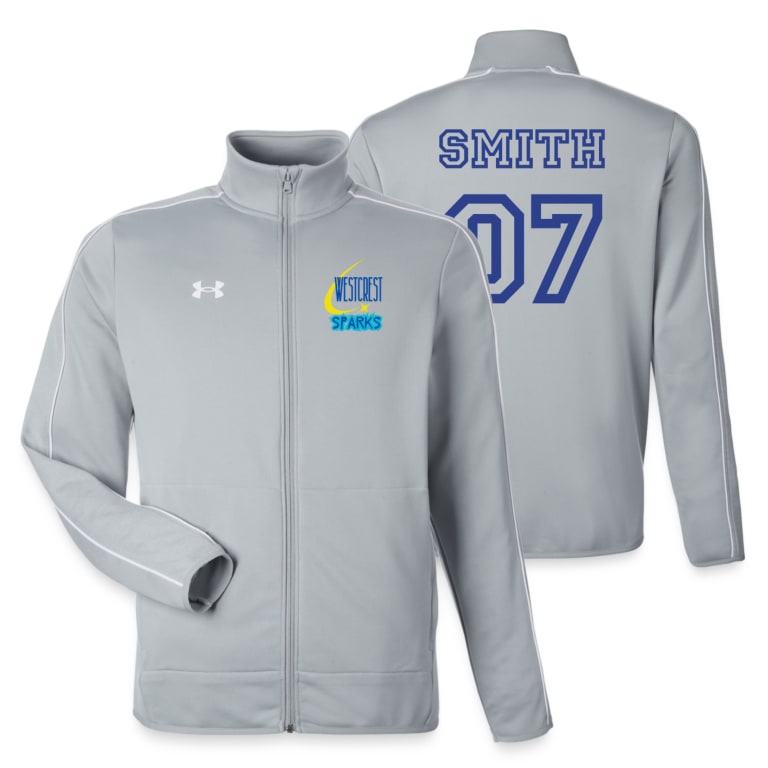 custom under armour command full zip jacket