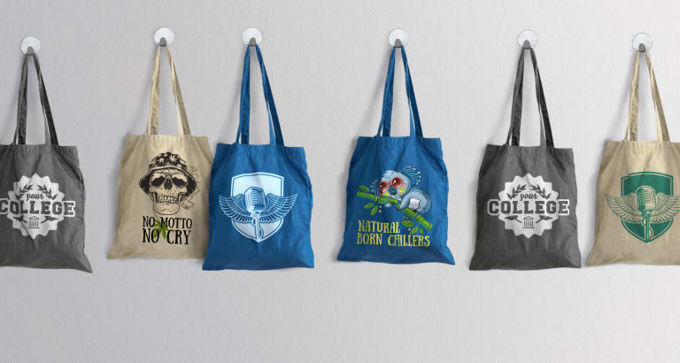 Stoffbeutel \u0026 Jutebeutel bedrucken - Stofftaschen | TeamShirts