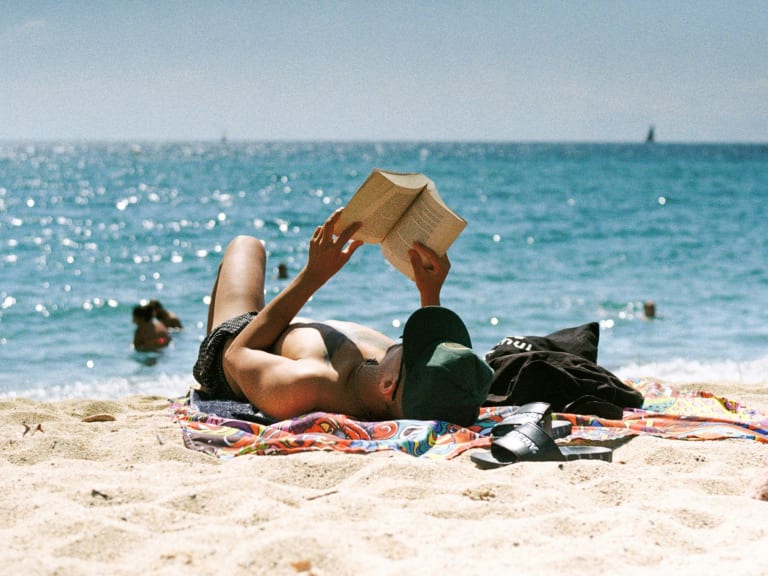 séjour en groupe, journée à la plage