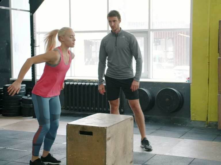 Échauffement pour le basketball