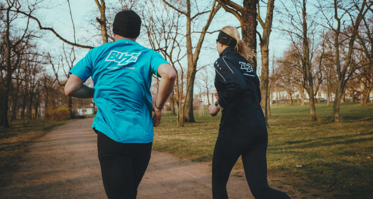 Outdoor-Training im Herbst