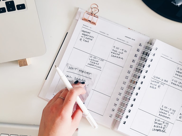 Organisation agenda gestion du temps