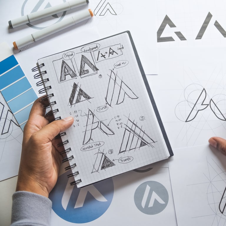 band logo doodle and sketch designs