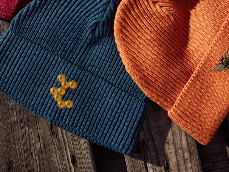 custom beanie with logo