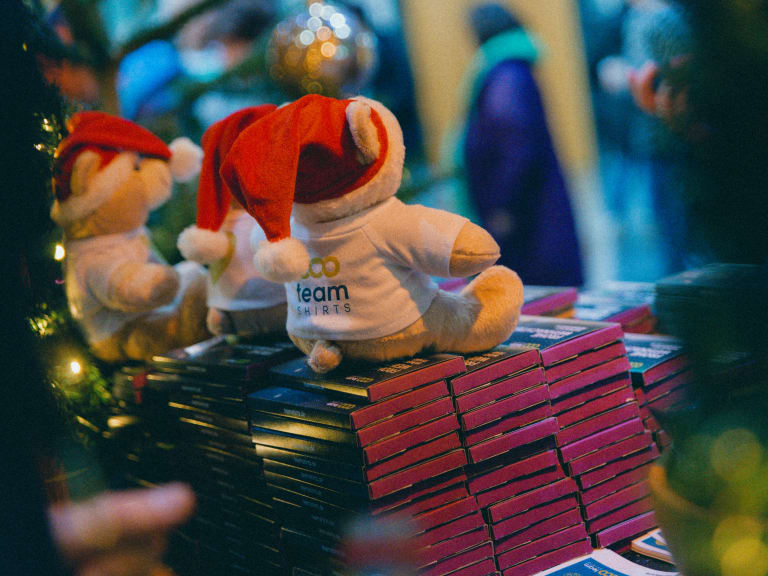 peluche cadeaux de noel client