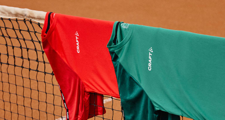 Tenniskläder med tryck