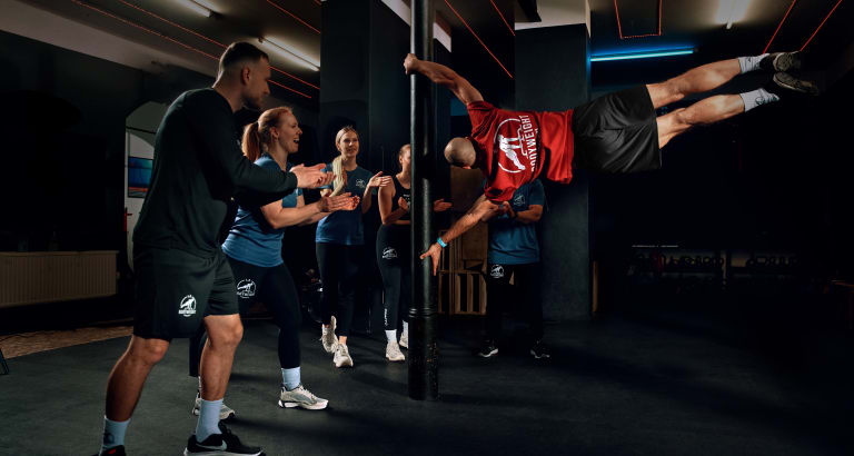 Fitness och gymkläder med tryck