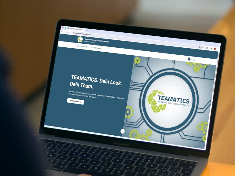 teamshop einrichten anleitung