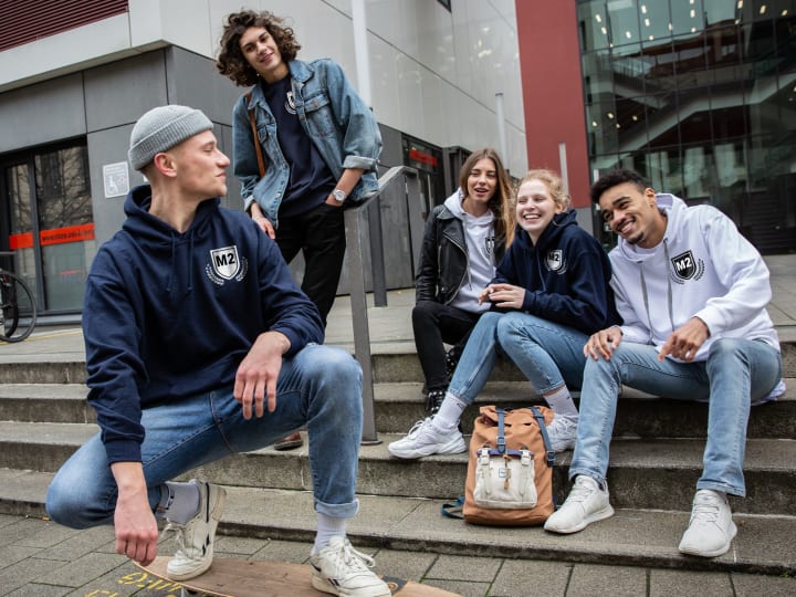Impression des vêtements étudiants