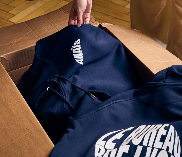 Pull rhéto personnalisé