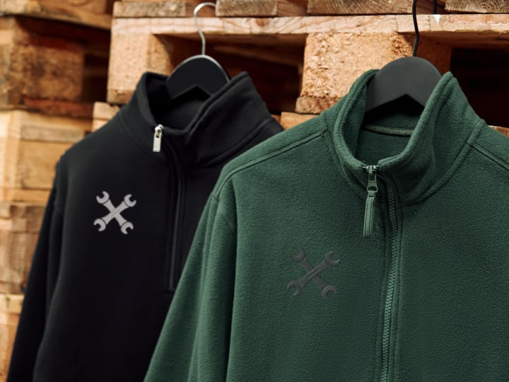 veste polaire brodée entreprise