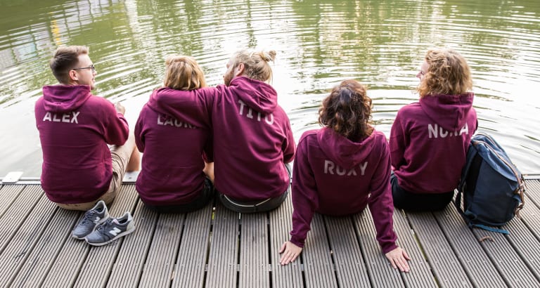 Lag Din Egen Genser Hettegenser Med Trykk Sweatshirt Teamshirts