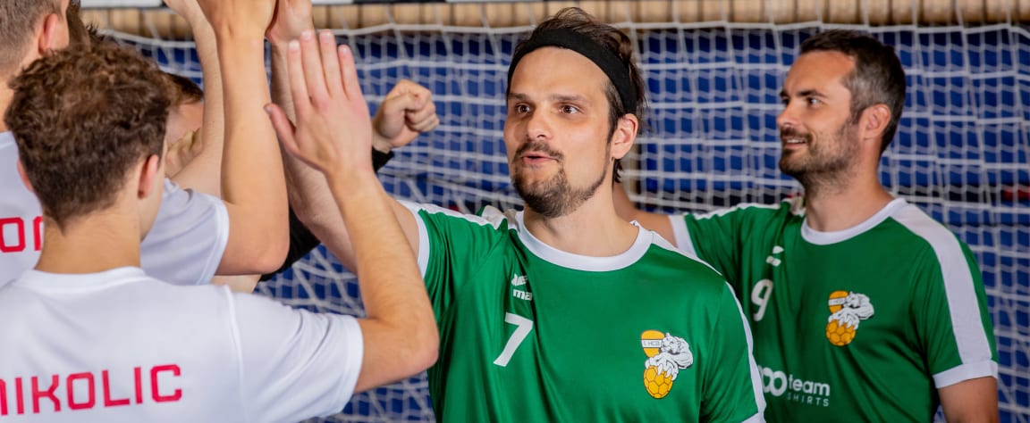 Håndboldtøj med tryk