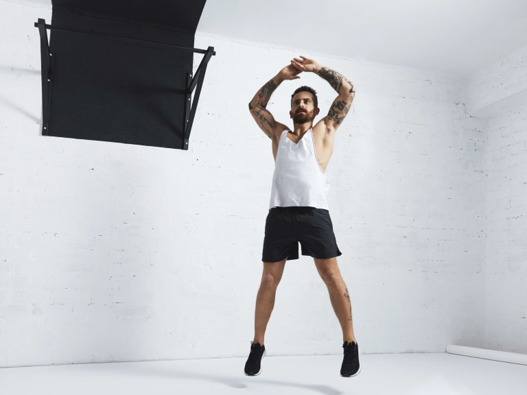 bodyweight training jumping jacks