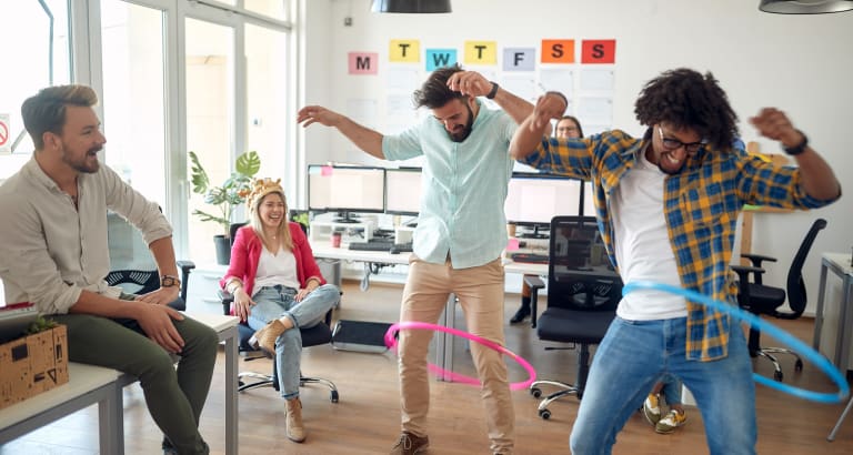 Originelle Ideen für eine Büro-Olympiade