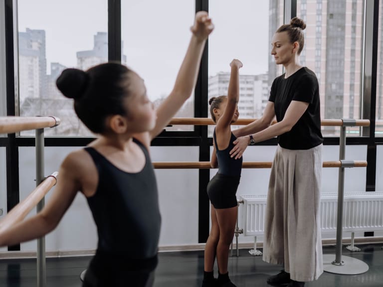 sport für kinder, ballett