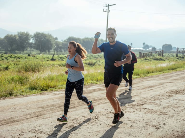 courir en plein air