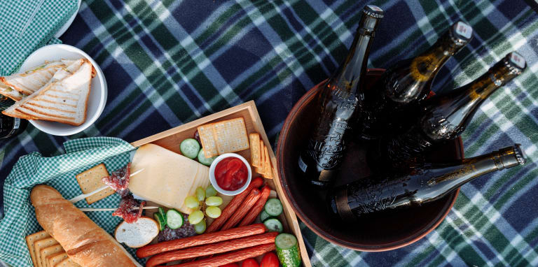 vatertagsgeschenk selber machen, diy mini-biergarten