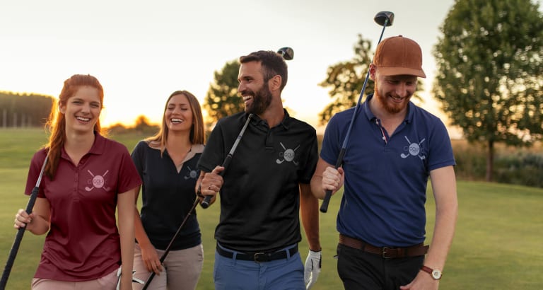 Poloshirts bedrucken oder besticken