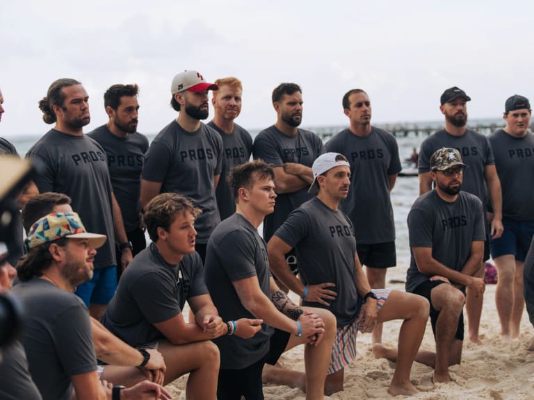 mannschaftsfahrt ideen team am strand