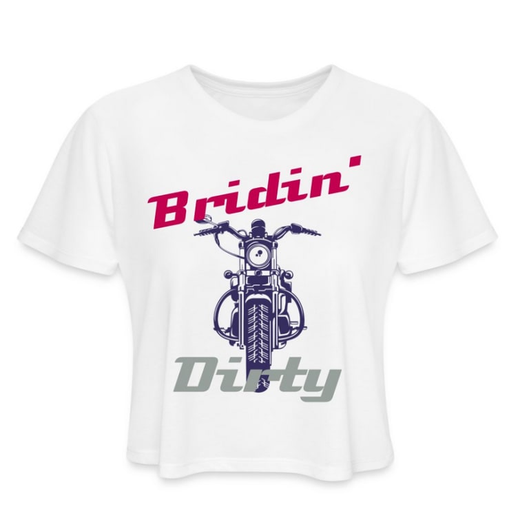 bridin' dirty bachelorette party t-shirt