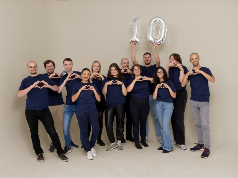 teamwear teamshirts 10 jahre jubiläum