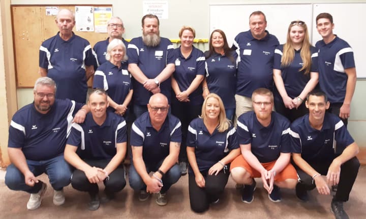 Broadstairs Petanque Club and their printed poloshirts