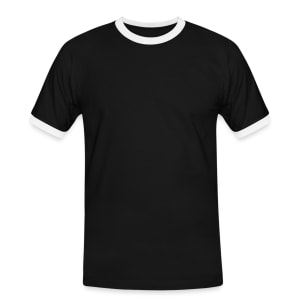 Kontrast-T-skjorte for menn