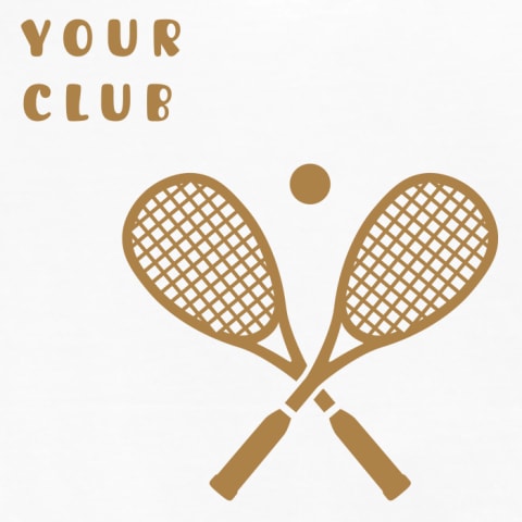 GOLDEN TENNIS LOGO