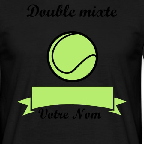 BALLE DE TENNIS LOGO