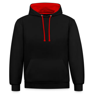 Contrast hoodie