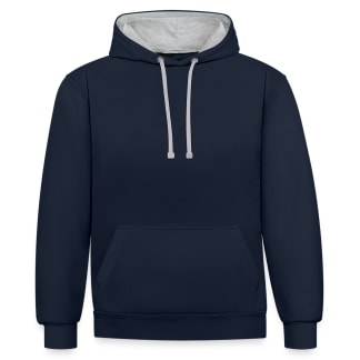 Contrast hoodie