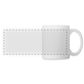 Mug panoramique contrasté et blanc