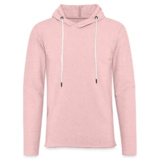 Lichte hoodie uniseks