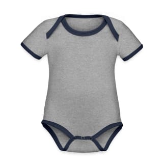 Organic Baby Contrasting Bodysuit